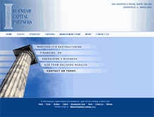 Tablet Screenshot of burnhamcapital.com